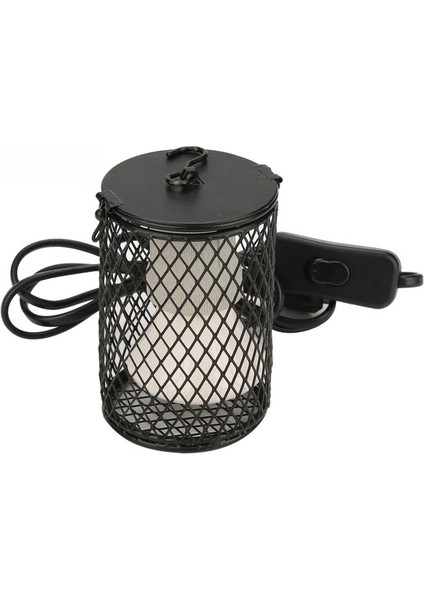 Siyah Abd Fiş Stili Sıcaklık Lambası Emişörü Isı Lambası Kafesli Sürüngen Isıtıcı Evcil Hayvanlar Isıtıcı Pet Malzemeleri (Yurt Dışından) fırsatları