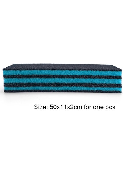 Siyah ve Mavi Tarzı 50X11X2CM 50CMX11CMX2CM Aktif Karbon Filtre Sünger Akvaryum Balık Tankı Biyokimyasal Filtre Süngeri Süpürge Süngeri Malzeme Tankı (Yurt Dışından) indirimleri
