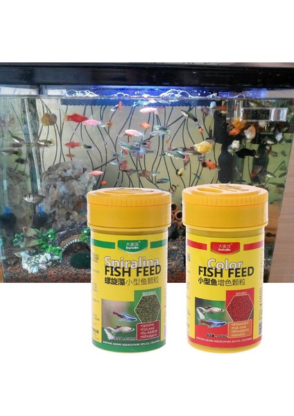 No.2 Tarzı Akvaryum Balığı Tankı Renk Geliştiren Spirulina Besleme Yem - Besin Dengeli Yem (Yurt Dışından) fırsatları