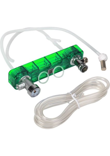 Yeşil Stil Kendi Yapımı Co2 Difüzörü D501 Kiti Bitkili Akvaryum Su Manzaralı Co2 Difüzörü 964E (Yurt Dışından)