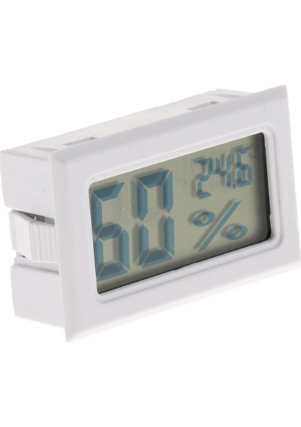 Prob Stili ile Beyaz Kolay Okunabilir Sürüngen Tankı Yumurta Inkübatörü Dijital Termometre Higrometre (Yurt Dışından) fırsatları