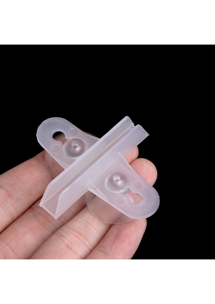 Beyaz Stil 5 Adet Akvaryum Balık Tankı Bölücü Emici Kup Bölücü Plastik Levha Tutucu Seti (Yurt Dışından) fiyatları