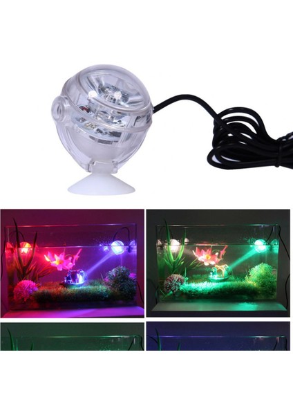 Kırmızı Stil Balık Tankı Lambası LED Akvaryum Işığı Renkli Su Geçirmez LED Işık 5V Akvaryum Aydınlatma Dalgıç Sualtı LED Işık (Yurt Dışından)