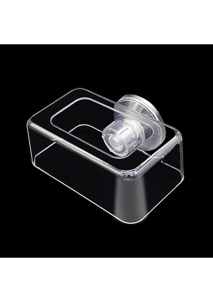 Beyaz Stil Akvaryum Temiz Balık Yemlik Sıkıştırma Halkası Şeffaf Akrilik Balık Tankı Istasyonu Yüzen Yemlik Halka (Yurt Dışından)