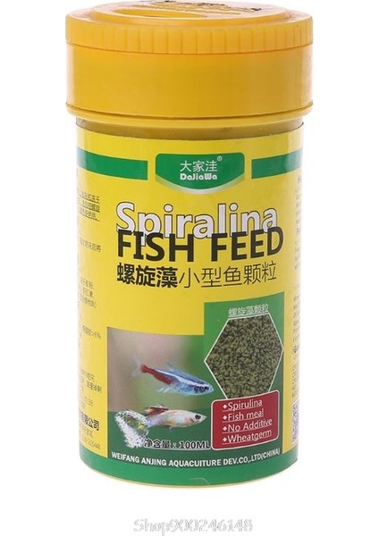 Spirulina Stili Akvaryum Balık Tankı Renk Iyileştirici Spirulina Besinleri Tropikal Balık Beslenmesi Dropship (Yurt Dışından)