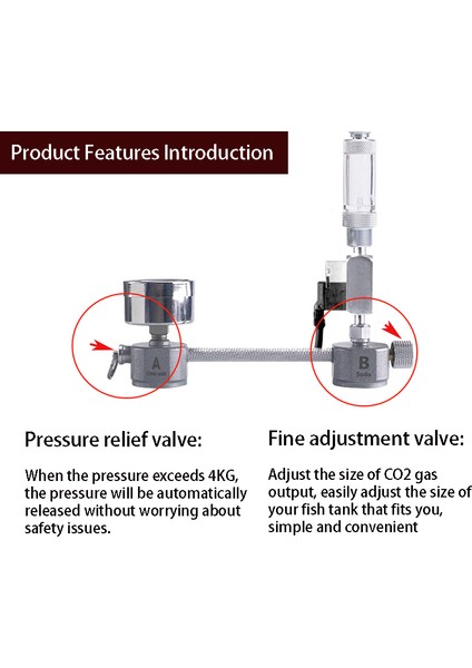 R-B Paket Stili Akvaryum Kendi Co2 Reaktör Jeneratör Sistemi Kiti Akvaryum Tankı Co2 Regülatörü Difüzörü Solenoidli Bitkili Akvaryum Aksesuarları Için (Yurt Dışından) indirimleri