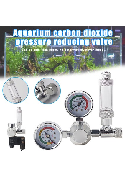 B Tarzı Sıcak Satış Co2 Akvaryum Regülatörü Karbon Dioksit Azaltma Valfi Dayanıklı Güvenli Balık Tankı Çiftlik Malzemeleri (Yurt Dışından)
