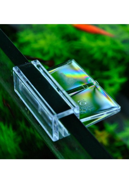 6 Adet Tarzı 6mm Akvaryum Akrilik Kelepçe Cam Kapak Tutucu Braketi (Yurt Dışından)
