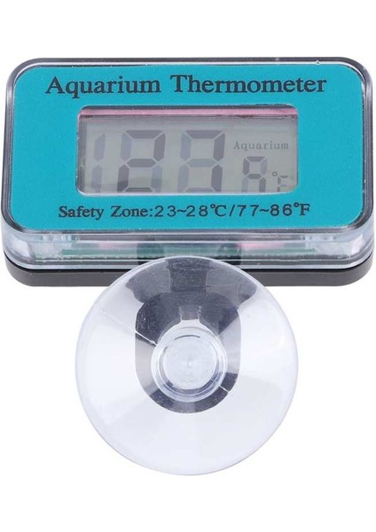 Akvaryum Termometresi Su Geçirmez Dijital LCD Termometre Sıcaklık Ölçer Emiş Kupası ile Akvaryum Daldırma Balık Tankları Için (Yurt Dışından) modelleri