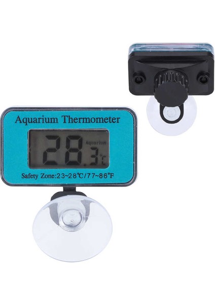 Akvaryum Termometresi Su Geçirmez Dijital LCD Termometre Sıcaklık Ölçer Emiş Kupası ile Akvaryum Daldırma Balık Tankları Için (Yurt Dışından) fırsatları