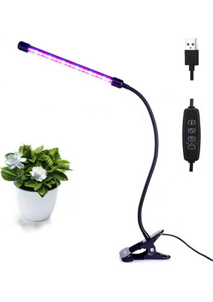 1 Kafa USB Bağlantı Noktası Stili USB Tam Spektrum Kontrol Bitkiler Için LED Büyüme Işığı Tohumlar Çiçekler Için Kapalı Klips Lamba Büyüme Kutusu (Yurt Dışından)