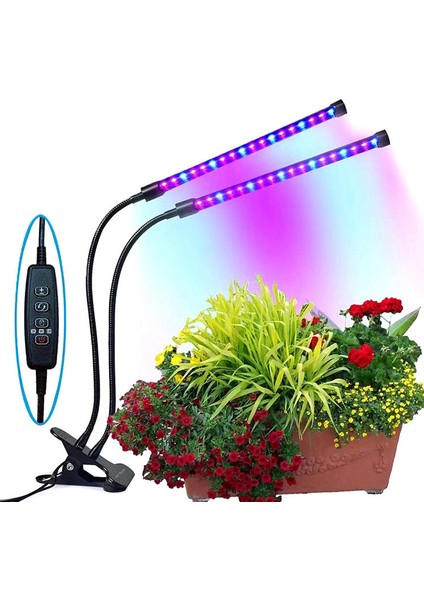 1 Kafa USB Bağlantı Noktası Stili USB Tam Spektrum Kontrol Bitkiler Için LED Büyüme Işığı Tohumlar Çiçekler Için Kapalı Klips Lamba Büyüme Kutusu (Yurt Dışından)