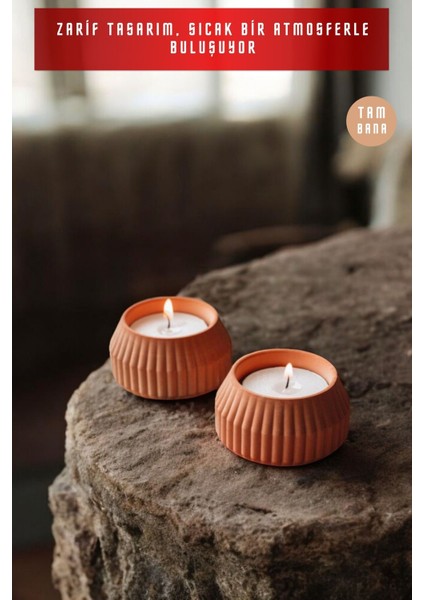 Dekoratif Mumluk Şamdan El Yapımı terracotta Model 38 fırsatları