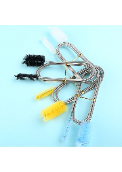 Mavi Stil 90CM cm Akvaryum Temizleme Fırçası Paslanmaz Çelik Boru Temizleme Fırçası Çift Uçlu Hortum Akvaryum Tank Temizleyici Aksesuarları (Yurt Dışından) fiyatları