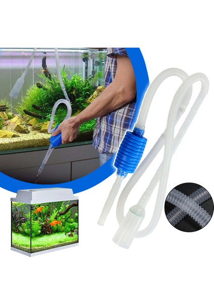 B Tarzı Akvaryum Temizlik ve Su Değişim Seti Çakıl Akvaryum Basit Balık Tankı Vakum Sifon Temizleyici Akvaryum Aksesuarları (Yurt Dışından) fiyatları