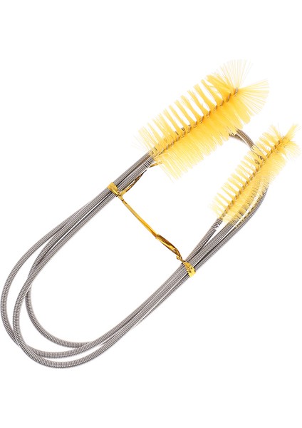 Yl Stili 90CM Paslanmaz Çelik Boru Temizleme Fırçası Ucu Esnek Akvaryum Balık Tankı Filtre Pompa Hortum Boru Fırçaları Temizleme Aracı (Yurt Dışından)