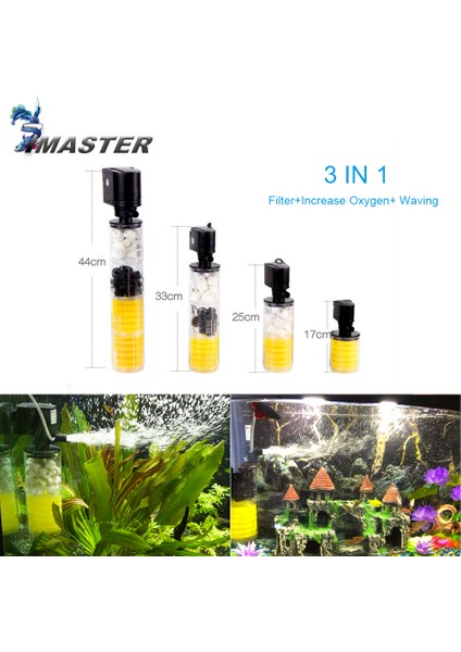 1280F Stili Ab Fişi Yeni Akvaryum Çok Fonksiyonlu Filtre Balık Tankı Filtresi Için Akvaryum Hava Pompası Hava Oksijen Artışı Akvaryum Iç Filtre (Yurt Dışından) modelleri