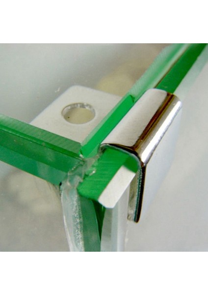 W Stili 8mm 4 Adet mm Paslanmaz Çelik Akvaryum Cam Balık Tankı Sabit Kapak Klips Kelepçe Braket Tutucu Lamba Filtre Varil Desteği Tutucu (Yurt Dışından)