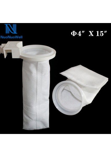 Tutucu X1 Tarzı Nuonuo 1x Polipropilen Akvaryum Filtre Çorap Torbası 4''X15'' Balık Tankı Alt Filtre Pp Torba 75 Mikron Filtre Yüksek Yoğunluk (Yurt Dışından)