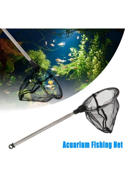 B Tarzı Yuvarlak Kare Üçgen Paslanmaz Çelik Balık Ağı Akvaryum Balık Tankı Aracı Esnek Yoğun Karides Ağı Su Ürünleri Malzemeleri Sıcak (Yurt Dışından) fiyatları