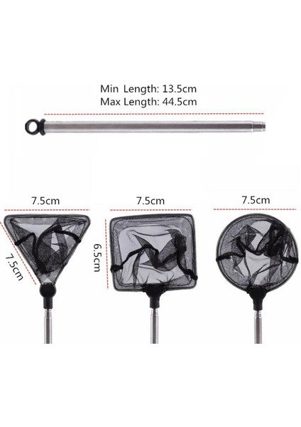 B Tarzı Yuvarlak Kare Üçgen Paslanmaz Çelik Balık Ağı Akvaryum Balık Tankı Aracı Esnek Yoğun Karides Ağı Su Ürünleri Malzemeleri Sıcak (Yurt Dışından) indirimleri