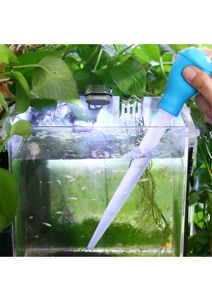 Beyaz Stil 30ML Manuel Akvaryum Çakıl Temizleme Pipet Balık Tankı Su Değiştirici Akvaryum Temizleme Pipeti Damla Emici Atık Çıkartıcı cm ml Tüp (Yurt Dışından) indirimleri