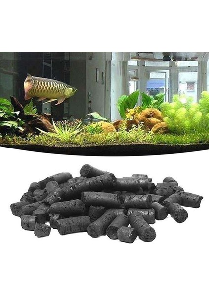 Siyah Stil M Beden Aktif Karbon Pelletleri Akvaryum Balık Tankı Su Arıtma Filtresi 100G (Yurt Dışından) modelleri