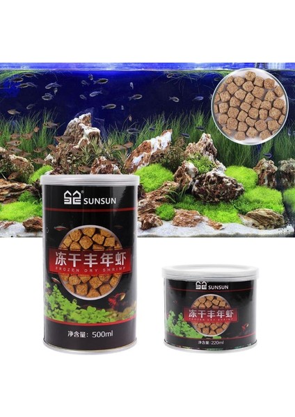 No.2 Tarzı Akvaryum Donmuş Karides Yumurtası Blokları Tropikal Deniz Balığı Yem Besinliği (Yurt Dışından) indirimleri