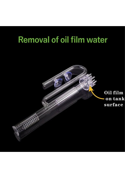 W00-0B Stili 13 mm Zrdr Süzgeç Cam Zambak Boru Yüzey Giriş Çıkış mm Akvaryum Su Bitki Tankı Filtre Ada (Yurt Dışından)