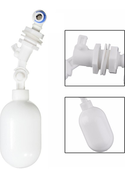 Beyaz Stil 1 Parça Plastik Akvaryum Otomatik Su Dolum Kontrol Vanası Balık Tankı Ayarlanabilir Yüzer Top Vanası Su Dolum Otomatik Üstü Kapalı Sistemi Için (Yurt Dışından)