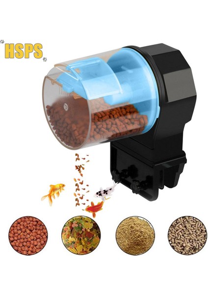 Sarı Stil Otomatik Balık Yemi Elektrikli Zeka Nem Geçirmez Gıda Dağıtıcısı Balık Tankı Için Balık Yemi Aracı (Yurt Dışından) fiyatları