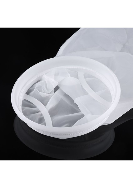Beyaz Stil M Beden H55A Naylon Mesh Filtre Çorap Torbası Akvaryum Deniz Sump Balık Tankı 200 Mikron Yedek Torba (Yurt Dışından)