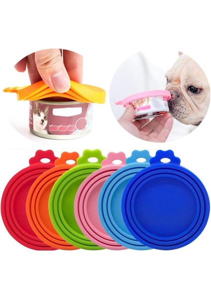 Yeşil Stil Yeniden Kullanılabilir Kapak Silikon Konserve Kapağı Mühürlü Köpek Kedi Depolama Üstü Kapağı Sağlık Evcil Hayvan Günlük Malzemeleri (Yurt Dışından) indirimleri