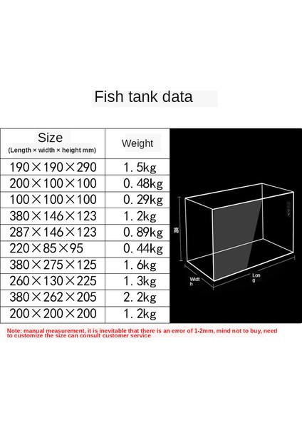 USB Dokunmatik LED 001 Stili Akrilik Balık Tankı Ultra Beyaz Balık Tankı Sade Silindir Açık Akvaryum Masaüstü Küçük Dikdörtgen Su Altı Silindir Kaplumbağa Silindir (Yurt Dışından) indirimleri