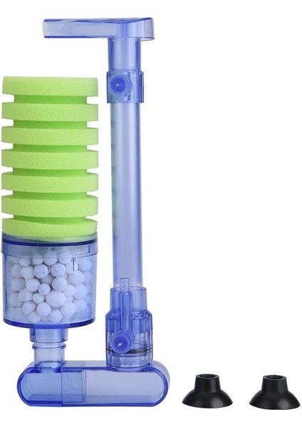 Beyaz Stil L Beden Akvaryum Filtre Balık Tankı Hava Pompası Sünger Biyokimyasal Oksijen Pompası Mini Tank Malzemeleri Suda Yaşayan Evcil Hayvanlar Köpük Sünger Tankı (Yurt Dışından)
