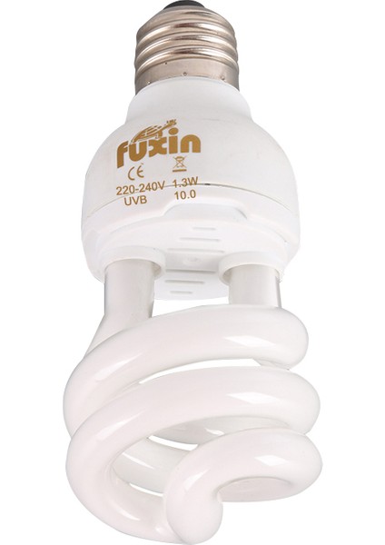 No.10 Tarzı Sürüngen Lambası Ultraviyole Uvb Vidala Sıkıştırılmış Işık W E27 Ampuller Kaplumbağalar Yılanlar Için (Yurt Dışından)