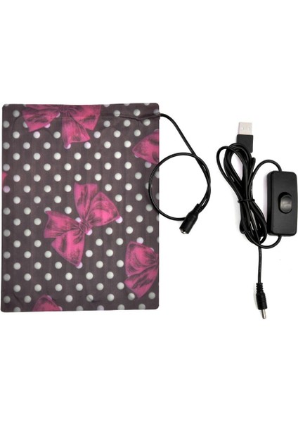5V 2A 8.5W USB Evcil Hayvan Isıtıcı Isıtma Ped Reptil Isıtma Ped Su Geçirmez Isı Ayarlı Sürüngen Isıtma Matı (Yurt Dışından)