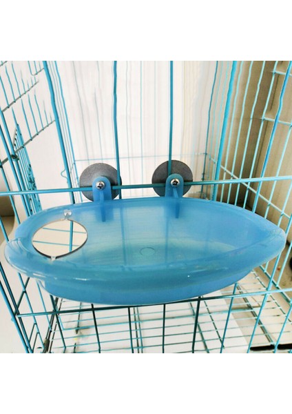 Gösterilen Stil Gibi 4xl Moda Yaratıcı Sıcak Satış Kuş Su Banyo Küveti Kafes Askı Kase Papağanlar Muhabbet Kuşu Kuş Banyosu (Yurt Dışından) fırsatları
