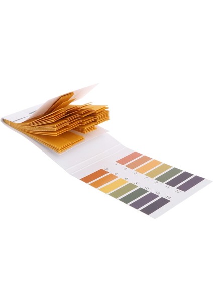 80 Adet Tarzı Test Kağıdı Çözüm Şeritleri Litmus Test Kiti Indikatör Akvaryum Havuz (Yurt Dışından)