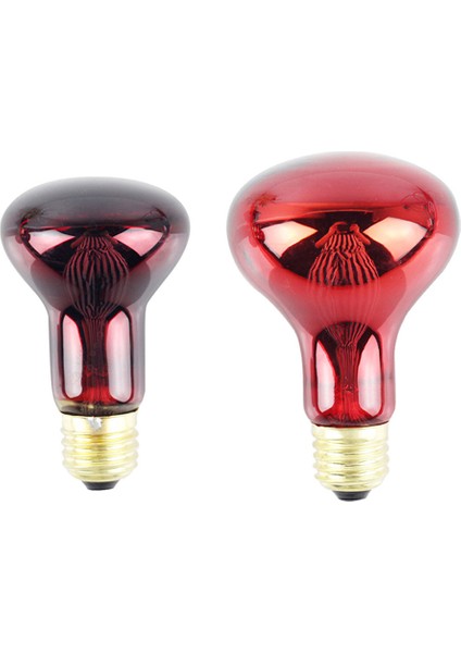 60W Tarzı 60W W E27 Evcil Hayvan Isıtma Lambası Kızılötesi Seramik Isıtıcı Isı Lambası Evcil Hayvan Kümes Sürüngen Lambası LED Kırmızı Sürüngen Gece Lambası (Yurt Dışından) fiyatları