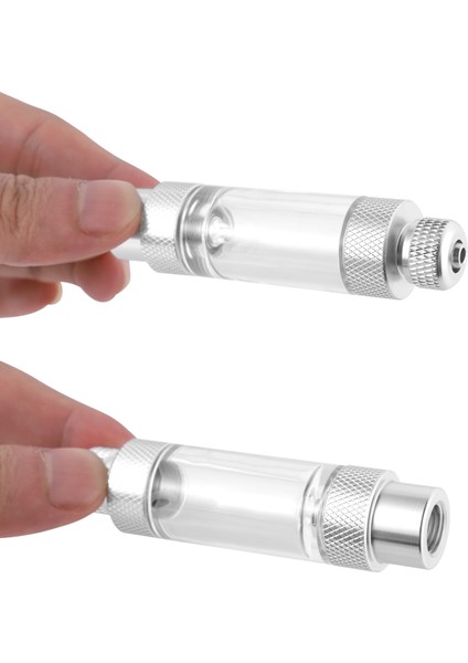 Tek Kafa Stili Tek Çift Başlı Akvaryum Co2 Kabarcık Sayacı Alüminyum Alaşım Geri Dönüşsüz Co2 Regülatör Karbon Dioksit Ölçüm Cihazı (Yurt Dışından) indirimleri