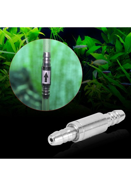 Paslanmaz Çelik Co2 Tek Yönlü Kontrol Valfi Akvaryum Co2 Sistemi Için - Akvaryum Co2 Dağıtıcı Balık Tankı Malzeme Sistemi (Yurt Dışından)