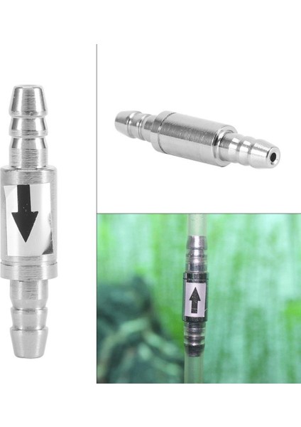Paslanmaz Çelik Co2 Tek Yönlü Kontrol Valfi Akvaryum Co2 Sistemi Için - Akvaryum Co2 Dağıtıcı Balık Tankı Malzeme Sistemi (Yurt Dışından)