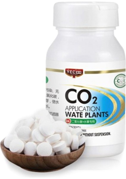 Beyaz Stil Akvaryum Co2 Tablet Karbondioksit Difüzörü Canlı Su Bitkisi Çim Için (Yurt Dışından) modelleri