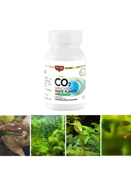 Beyaz Stil Akvaryum Co2 Tablet Karbondioksit Difüzörü Canlı Su Bitkisi Çim Için (Yurt Dışından) fırsatları