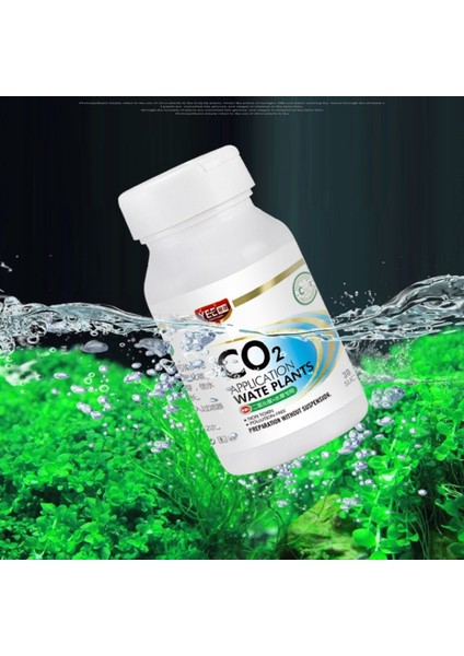 Beyaz Stil Akvaryum Co2 Tablet Karbondioksit Difüzörü Canlı Su Bitkisi Çim Için (Yurt Dışından) indirimleri