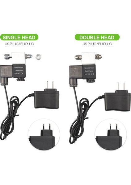 Tek Kafa Ab Fiş Stili 12V Akvaryum Solenoid Valf Co2 Sistemi Regülatörü Akvaryum Aksesuarları Elektrikli Düşük Sıcaklık Manyetik Valf Balık Tankları Için (Yurt Dışından) fiyatları
