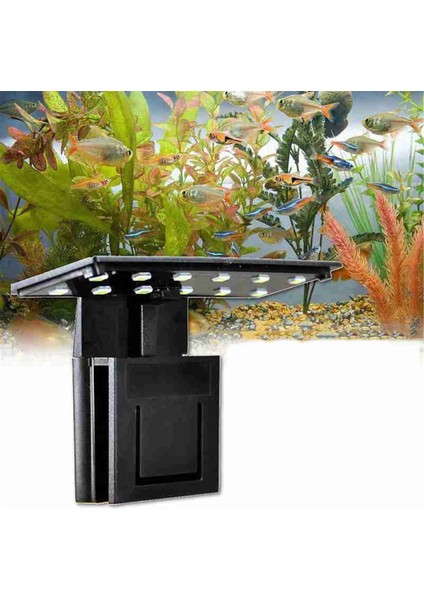 1 Takım Stili Avrupa Fişli Akvaryum LED Klipsli Lamba Beyaz Işık (Yurt Dışından) modelleri