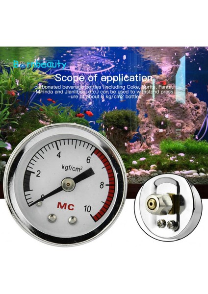 Siyah Stil Akvaryum Co2 Regülatörü Jeneratörü Hava Manometresi Dıy Ev Hava Basınç Tablosu Balık Tankı Yüz Basınç Manometresi Iç 4mm Dış 6mm Boru Co (Yurt Dışından) fiyatları