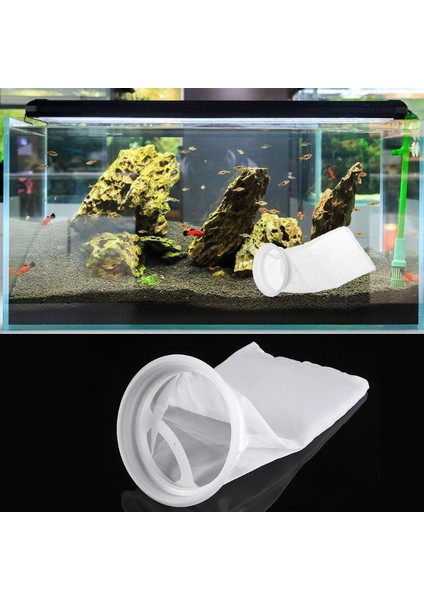 Beyaz Stil M Beden Yeni Filtre Sump Çorap Mikron Torba Ağırlık Akvaryum Filtreleri Çorap Torba Axyc (Yurt Dışından) fiyatları